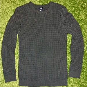 H&M XS Textured Knit Sweater